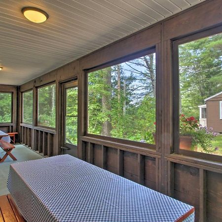 Family Cabin With Beach Access On Panther Pond Raymond Екстериор снимка