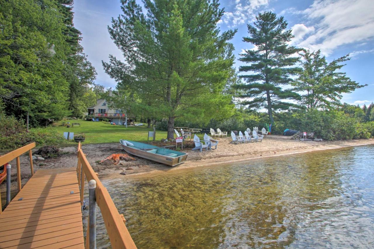 Family Cabin With Beach Access On Panther Pond Raymond Екстериор снимка