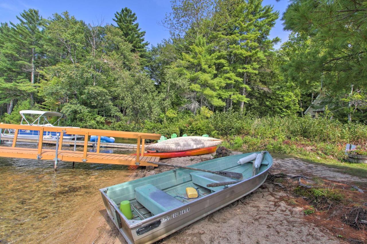 Family Cabin With Beach Access On Panther Pond Raymond Екстериор снимка