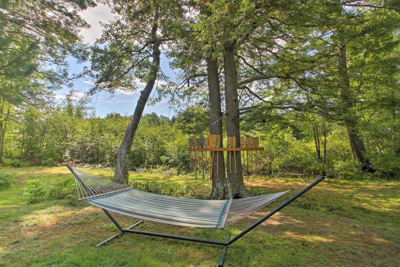 Family Cabin With Beach Access On Panther Pond Raymond Екстериор снимка