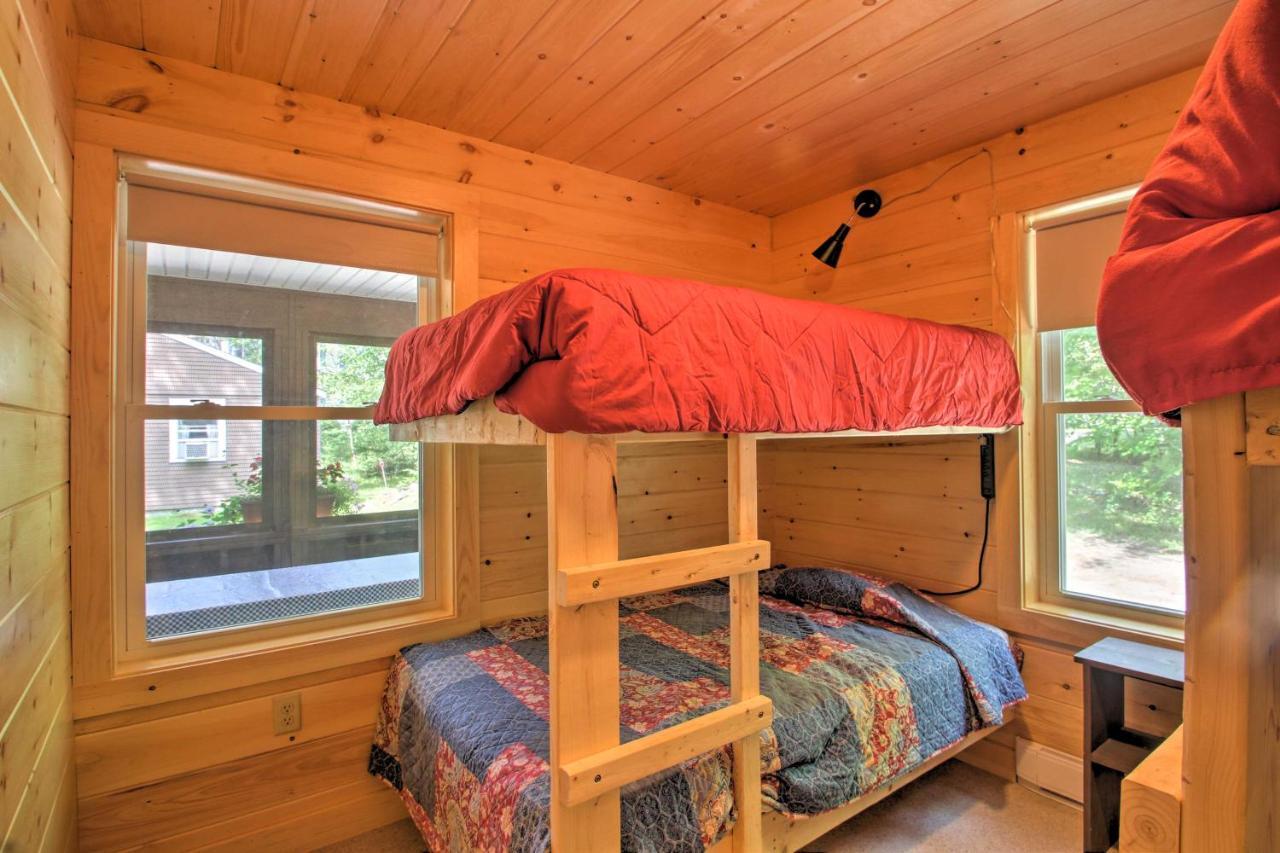 Family Cabin With Beach Access On Panther Pond Raymond Екстериор снимка