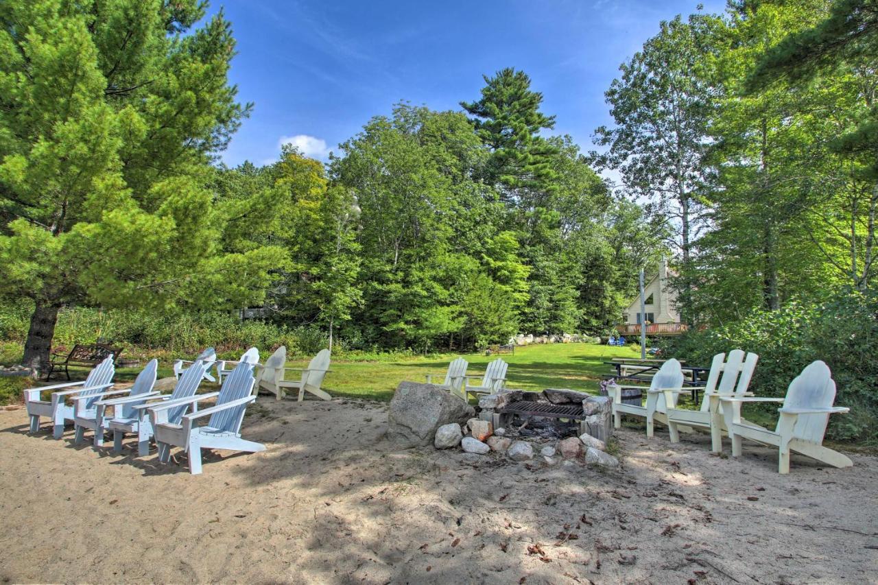 Family Cabin With Beach Access On Panther Pond Raymond Екстериор снимка